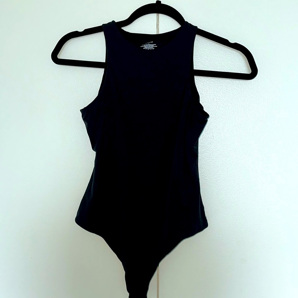 SKIMS black, sleeveless bodysuit size medium